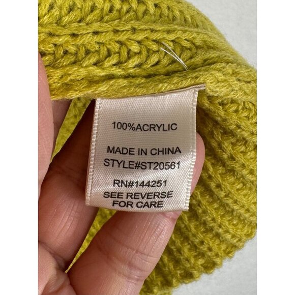 Sincerely‎ Jules Colorblock cropped loose fit Knit Sweater 90s XS - Picture 8 of 8